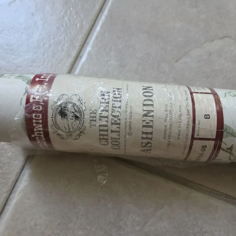 Brunschwig & Fils Vintage Ashendon wallpaper 14704-06 Morning Glory Wines 1 roll